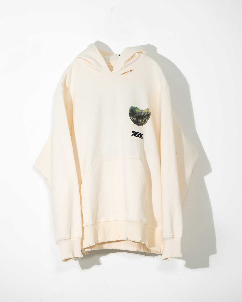 Nightmare Monster Distressed Hoodie