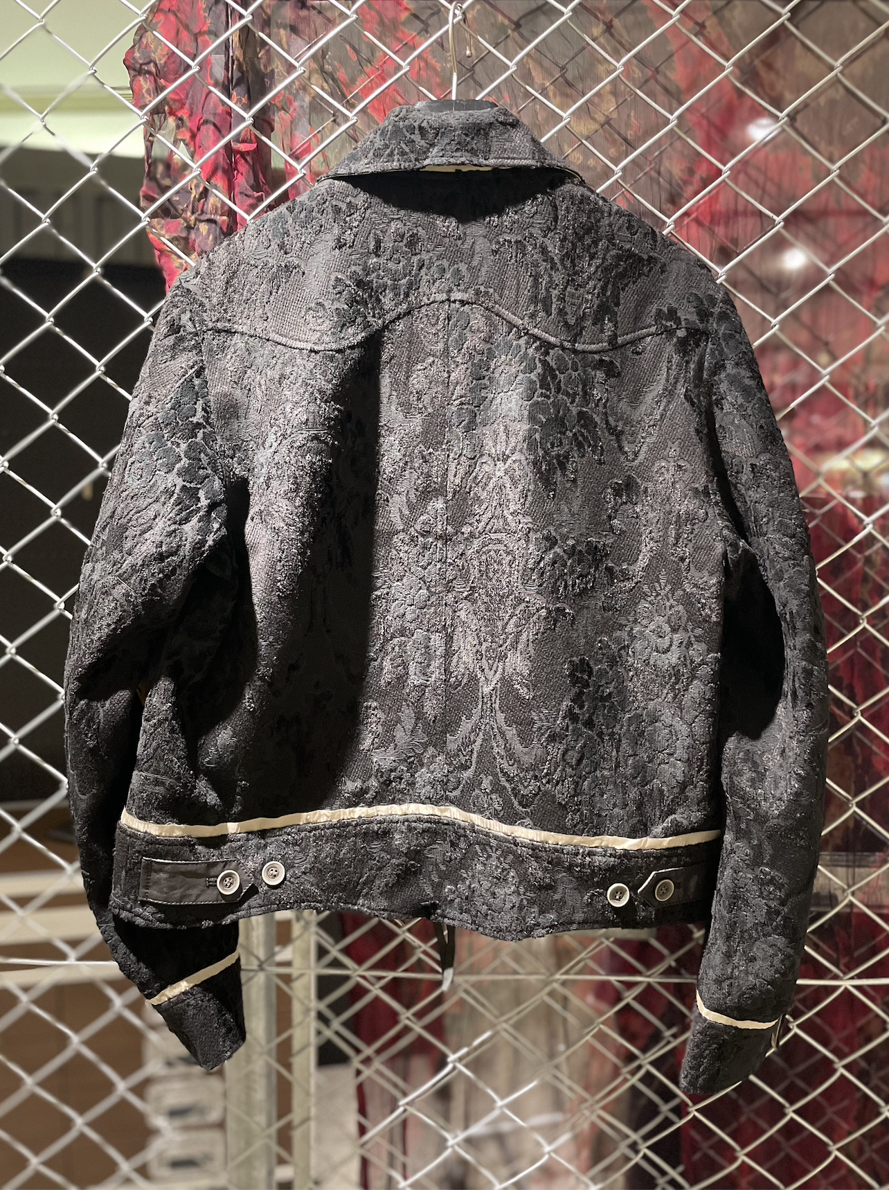 [Western Jacquard Blouson]