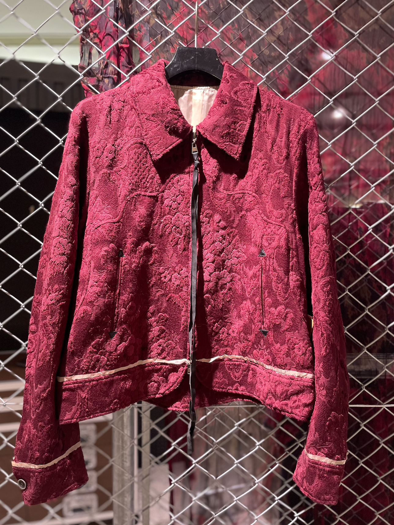[Western Jacquard Blouson]