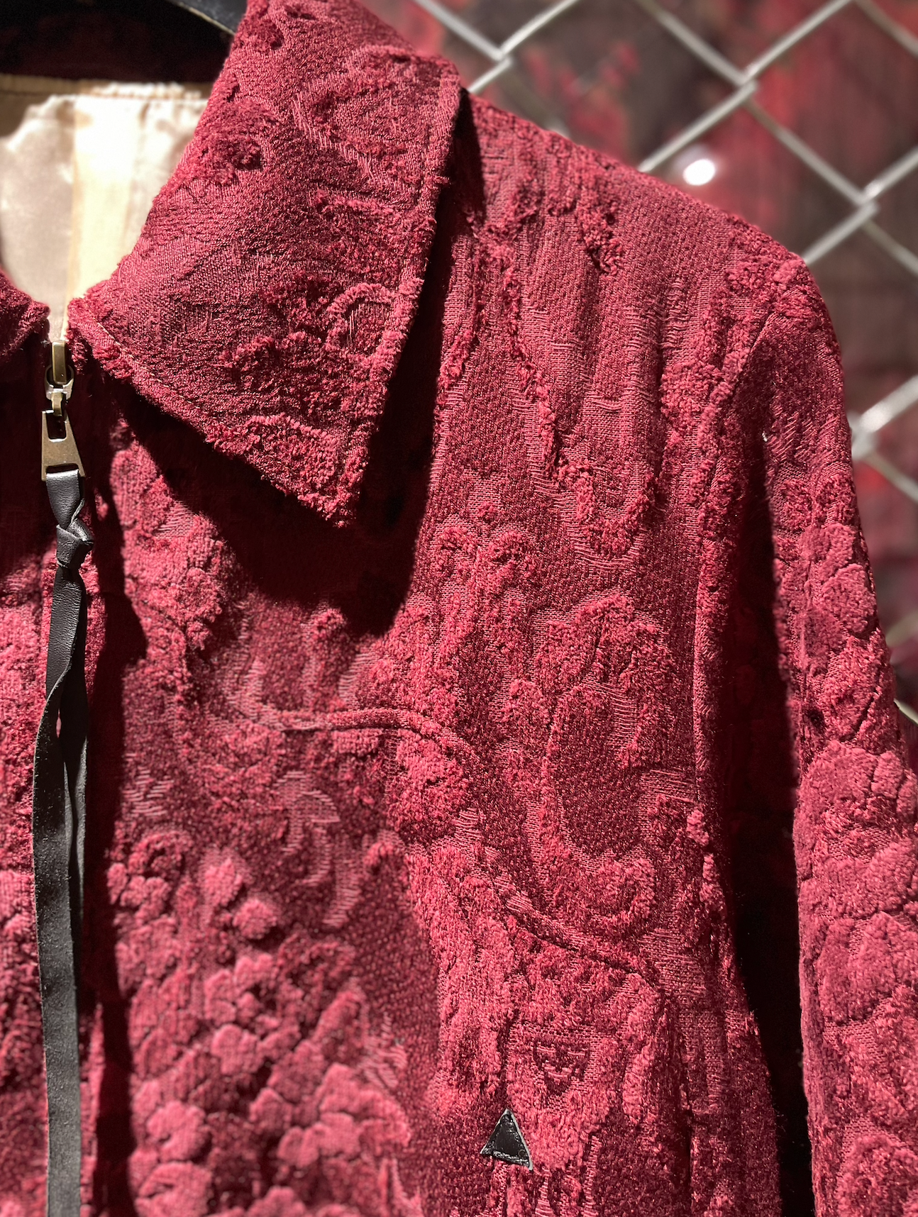 [Western Jacquard Blouson]