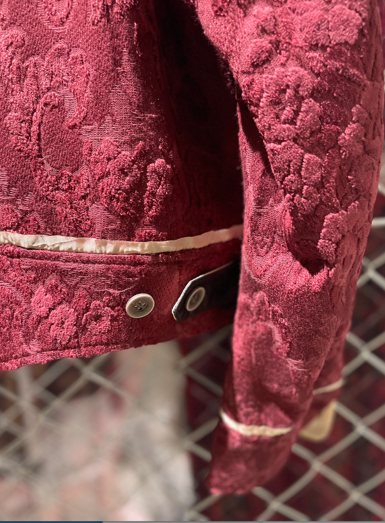 [Western Jacquard Blouson]