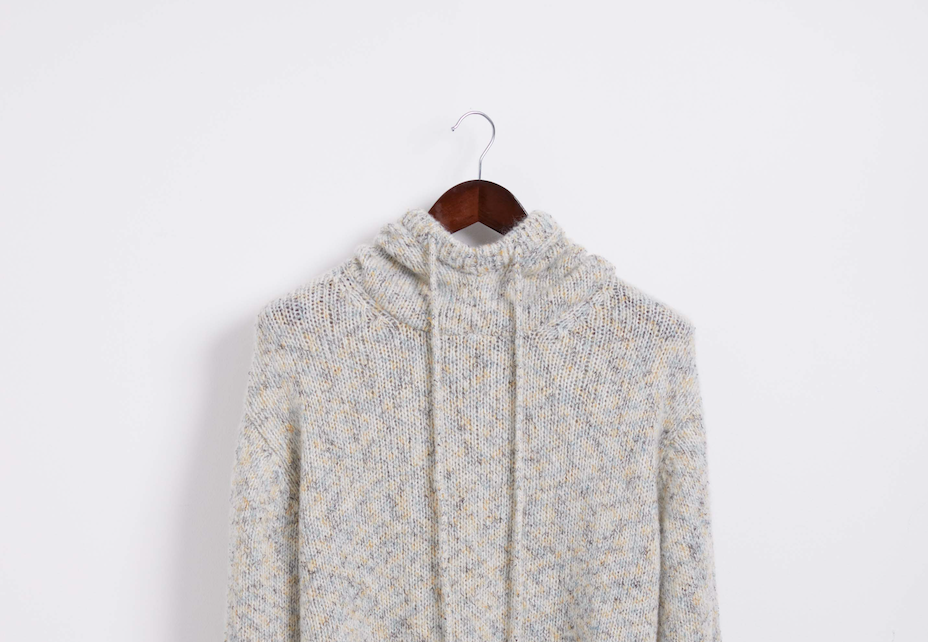 A3[Knit Hoodie]