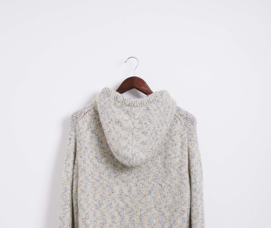A3[Knit Hoodie]