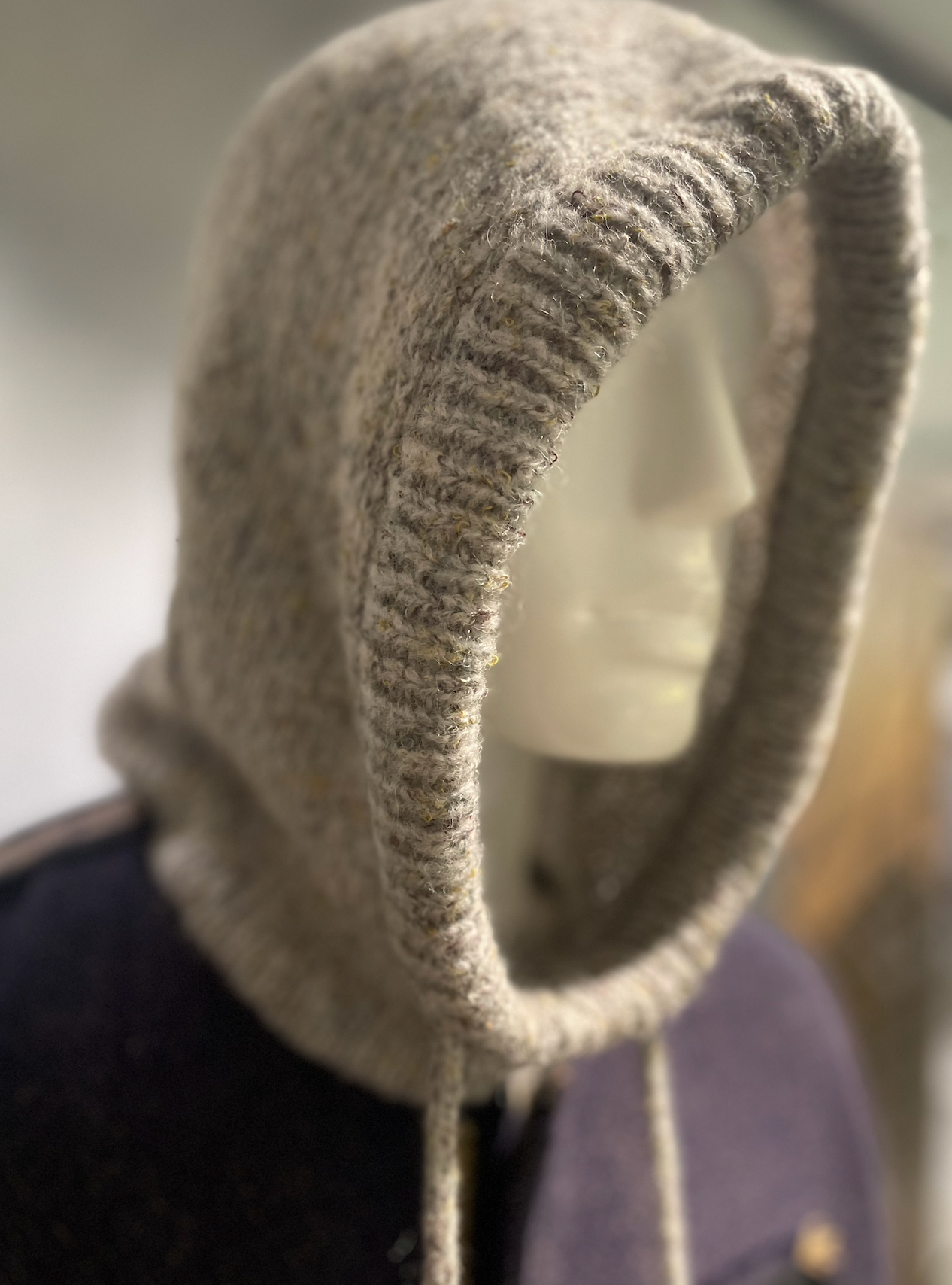 A3[Knit Hoodie]