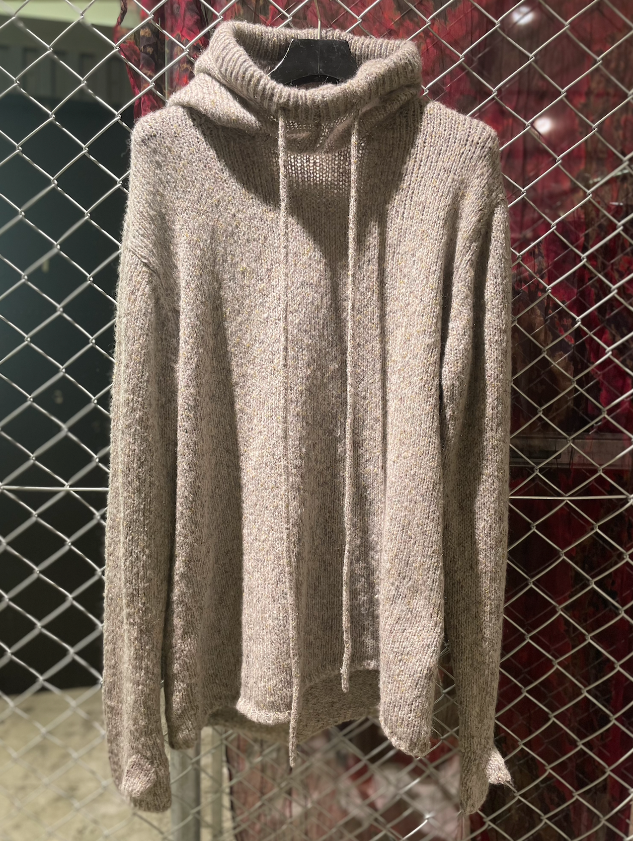 A3[Knit Hoodie]