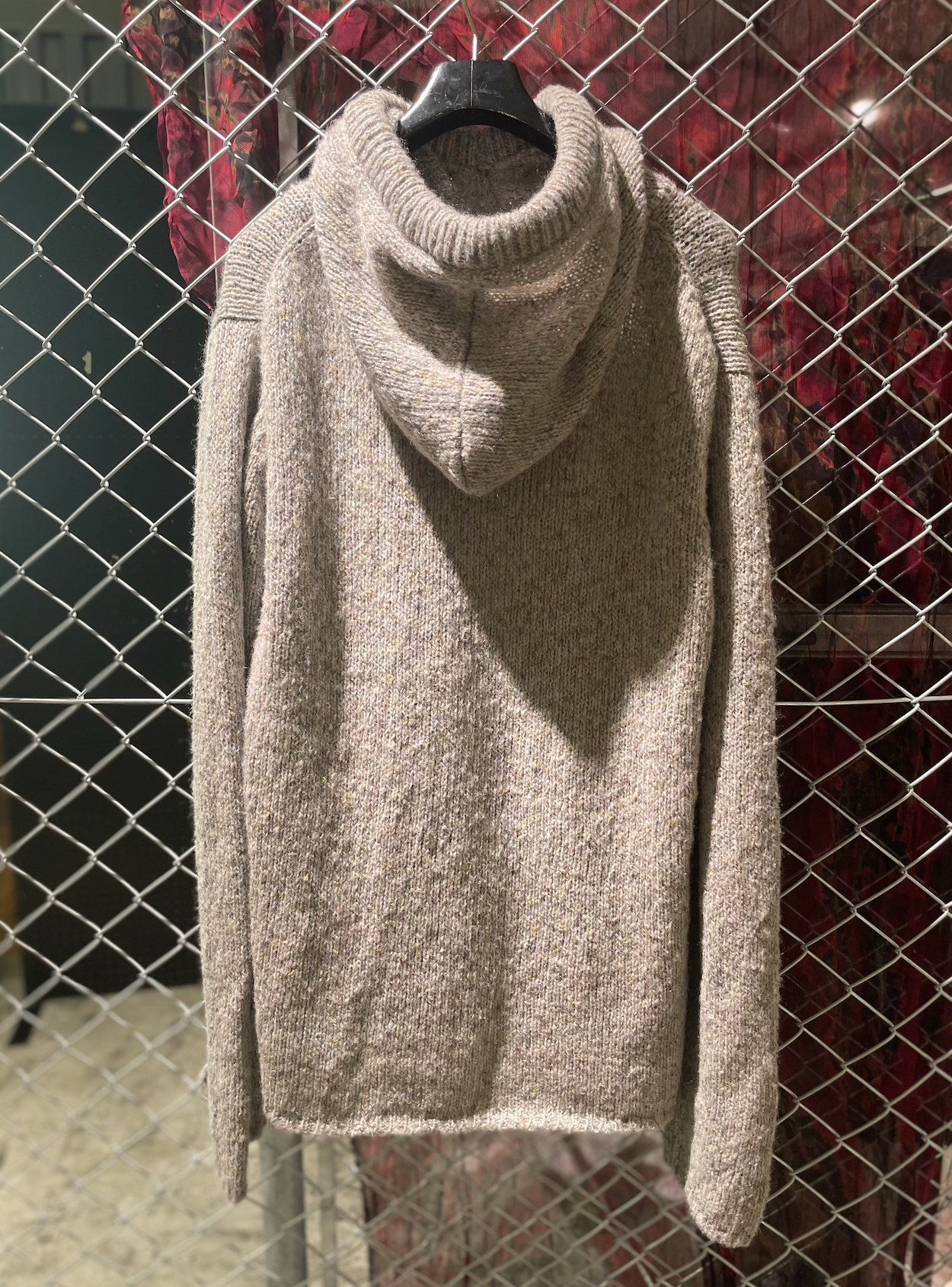 A3[Knit Hoodie]
