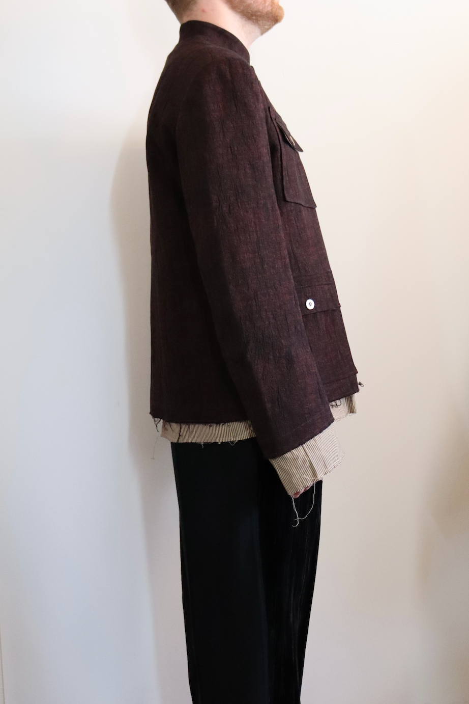 A2[STAND COLLAR JACKET]