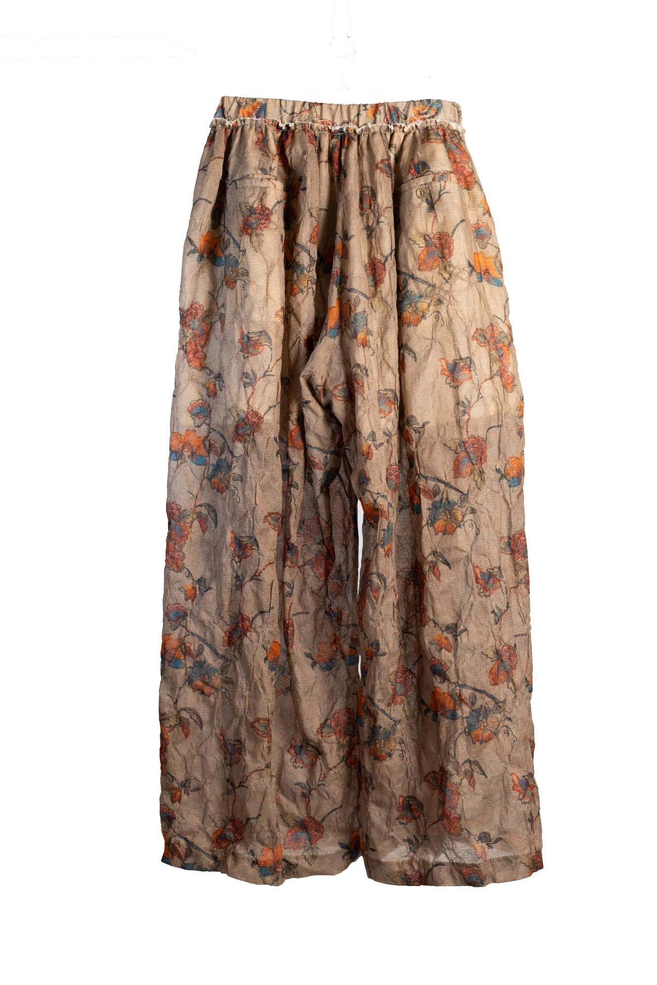 HJSS-PT002 Print Wool Pants