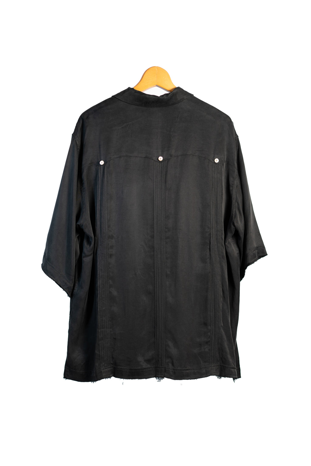 Four-Pocket Cuban Coallar Shirt