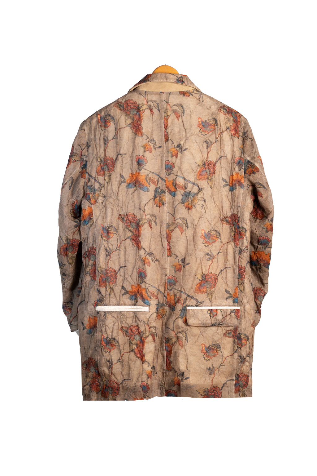 Floral Wool Blazer