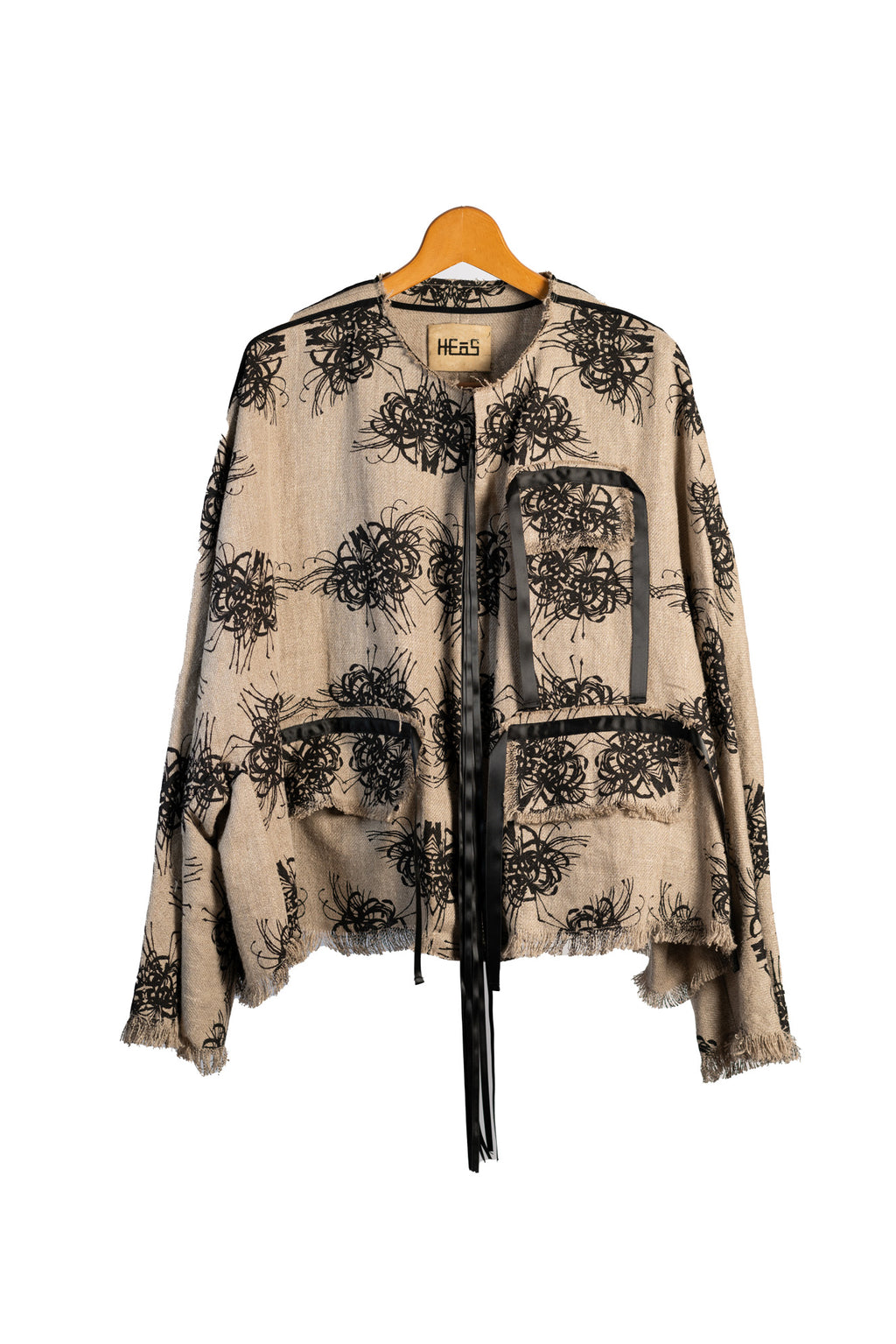 Lycoris Print Zip Jacket