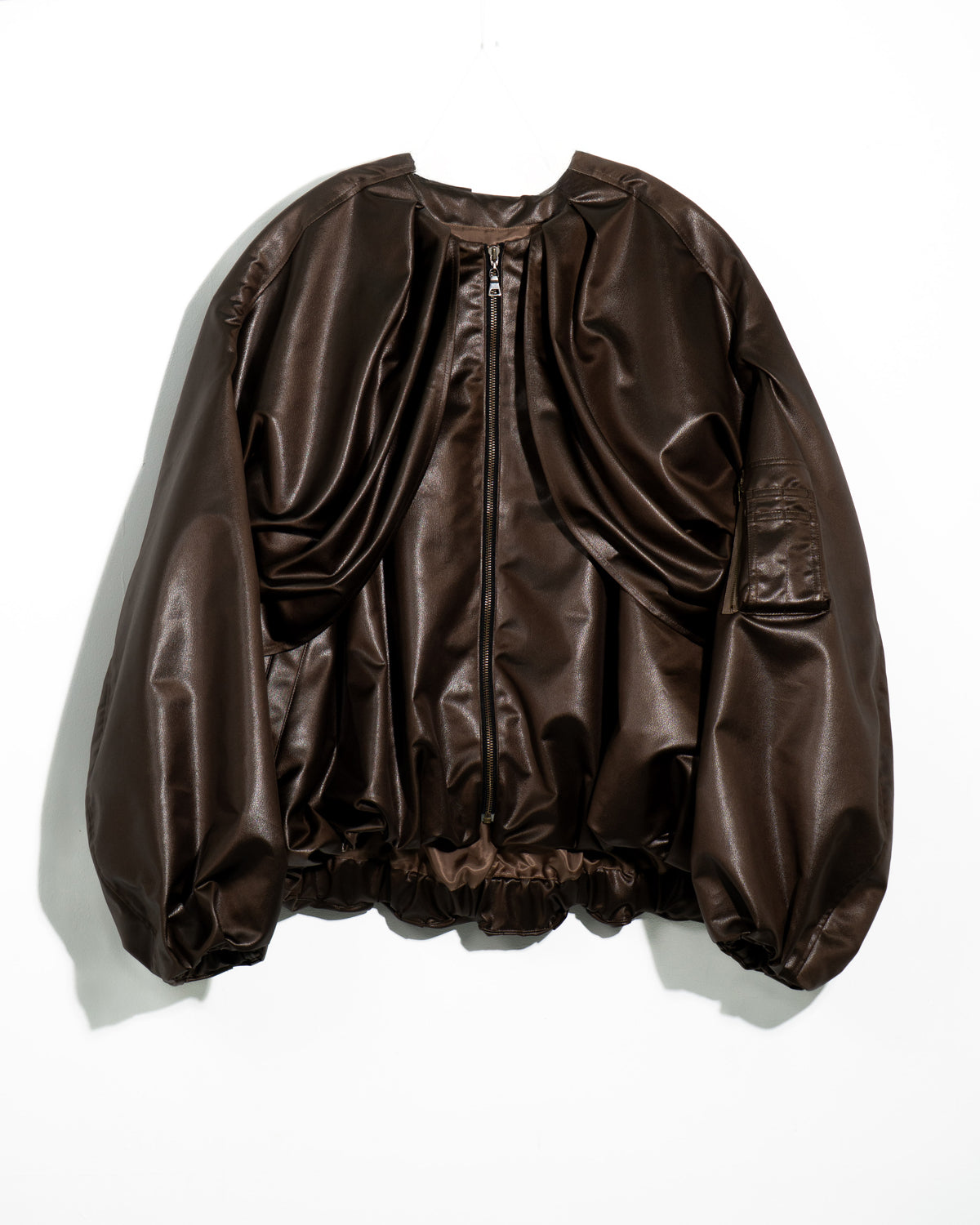 Collarless MA-1 Jacket