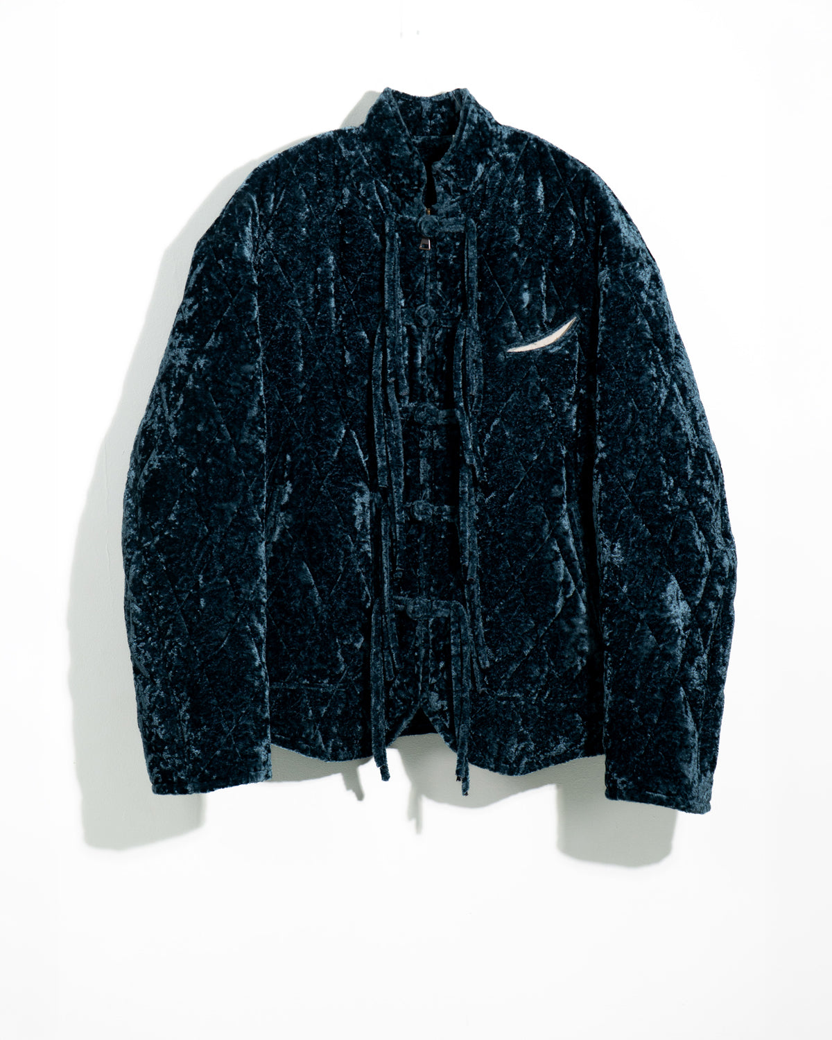Padded Velvet Blouson
