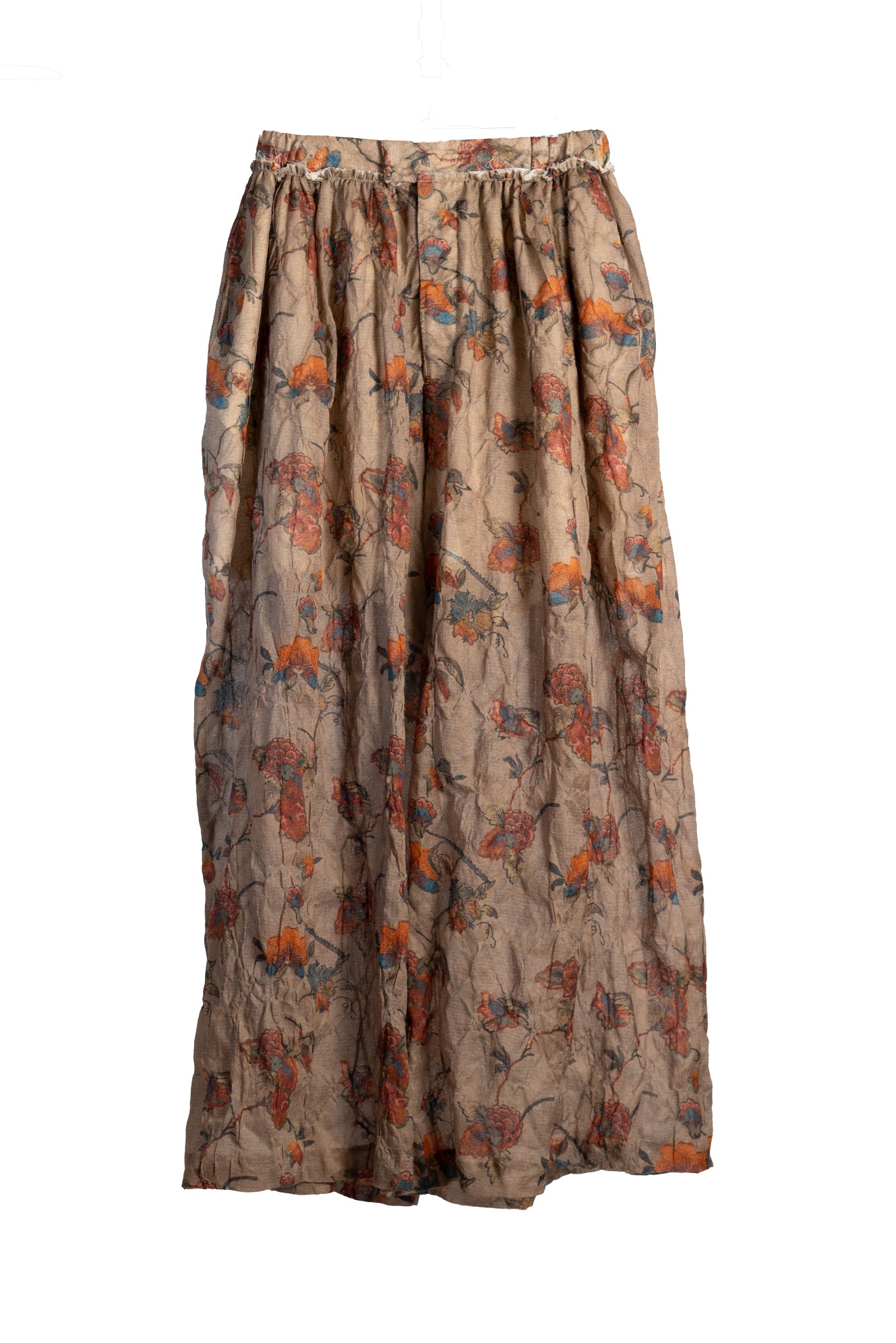 HJSS-PT002 Print Wool Pants