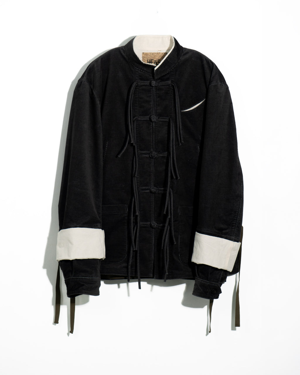 Washed Chinese-Style Jacket