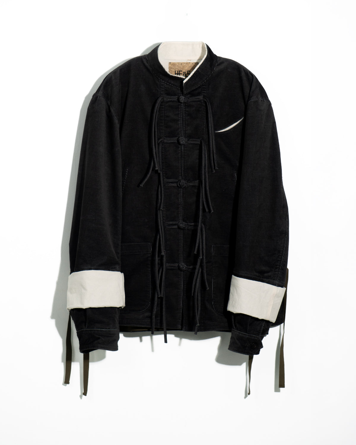 Washed Chinese-Style Jacket
