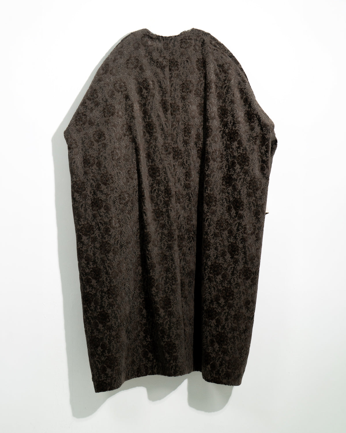 Reversible Collarless Coat