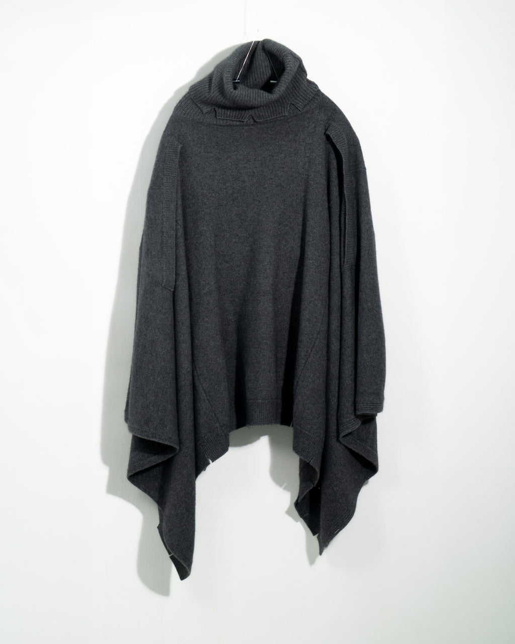 Oversized Knit Cape