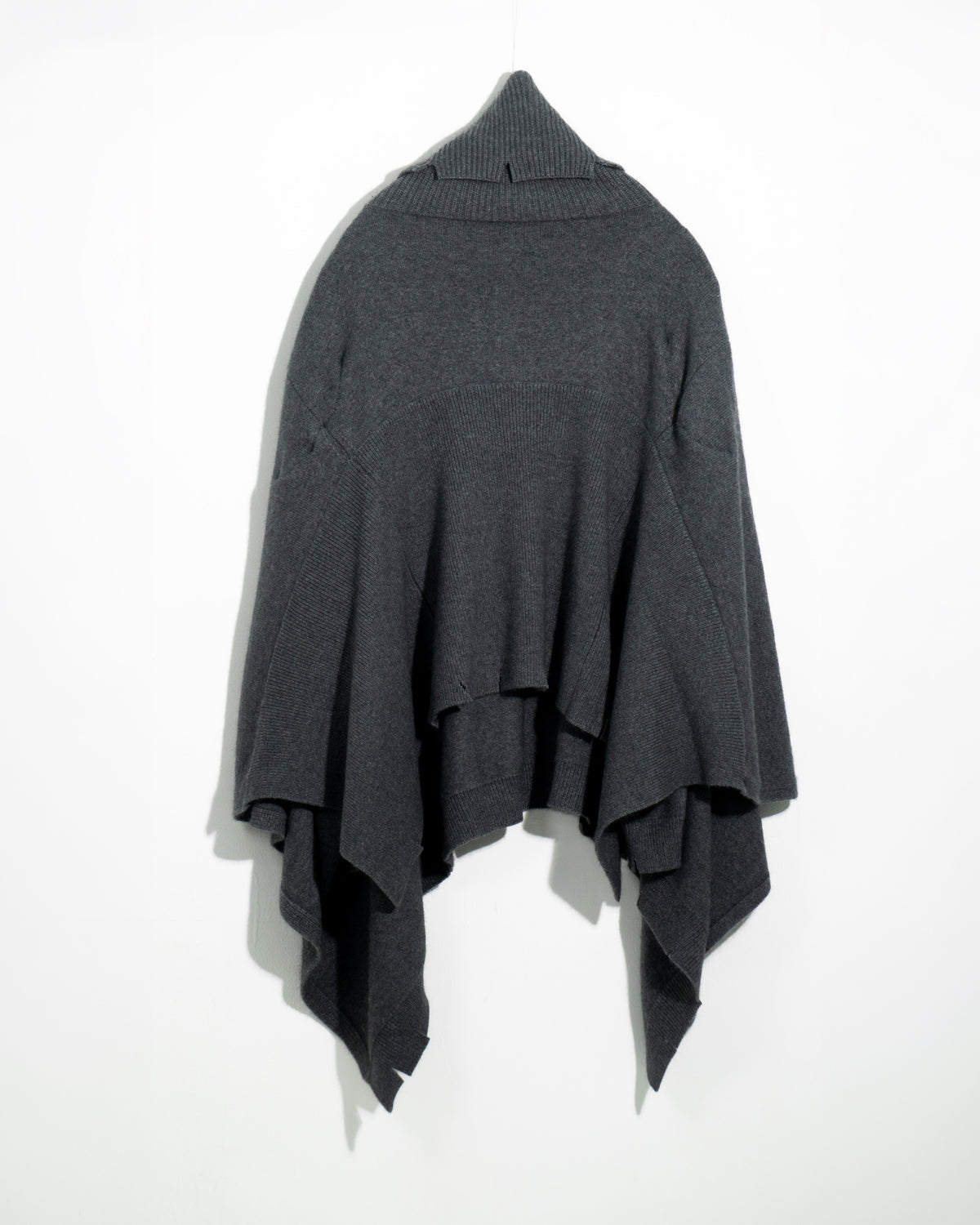 Oversized Knit Cape