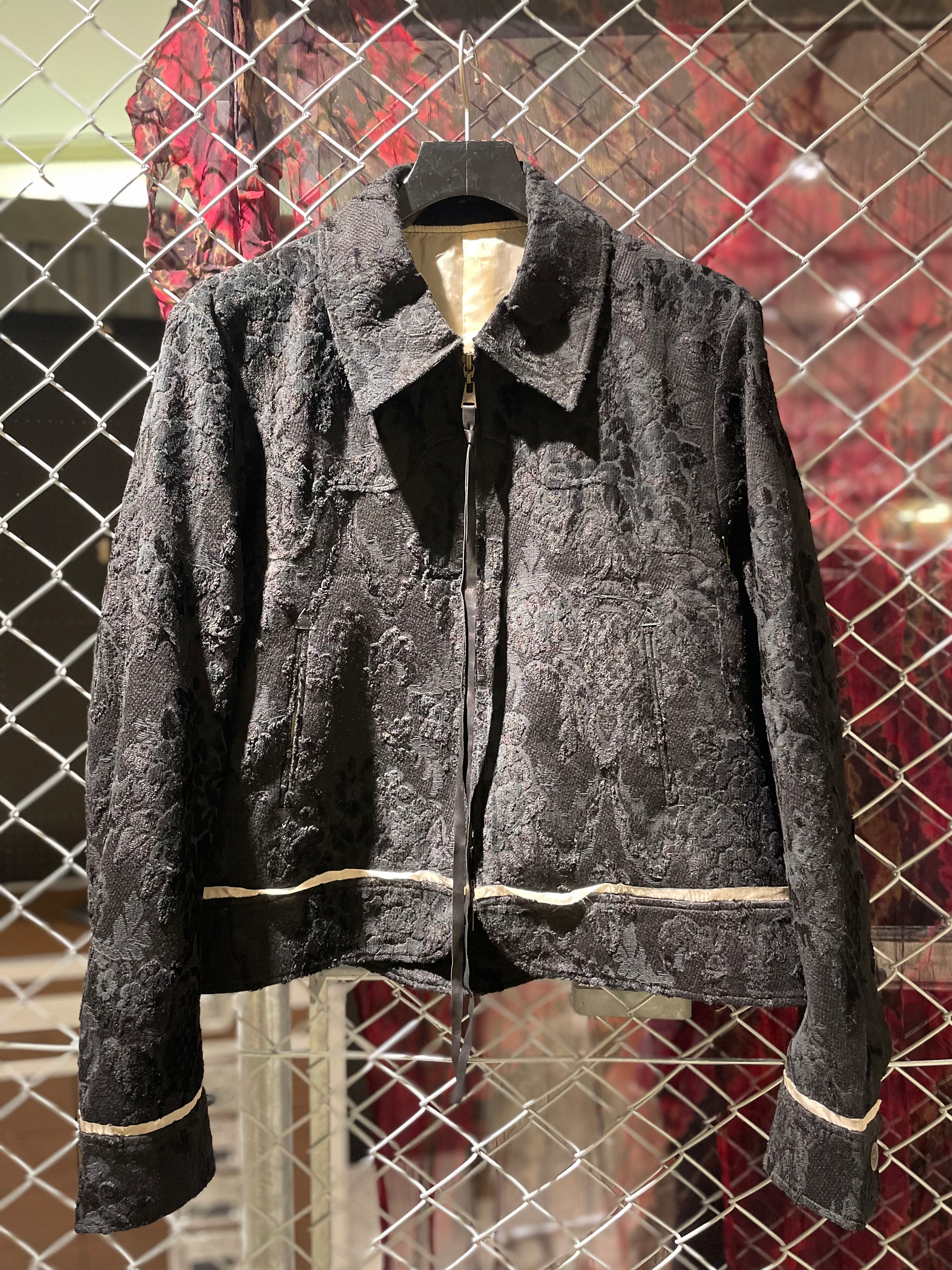 [Western Jacquard Blouson]
