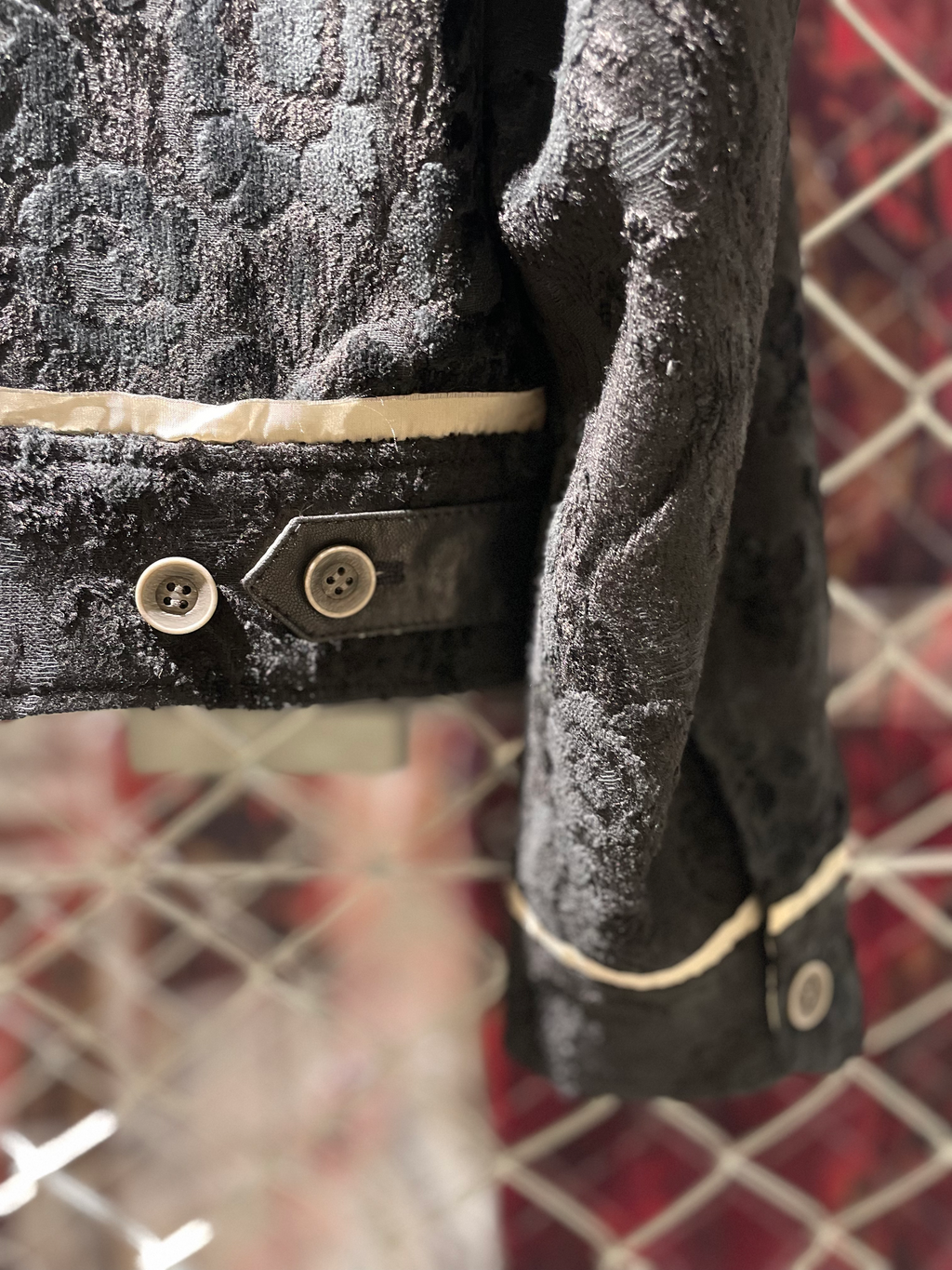 [Western Jacquard Blouson]