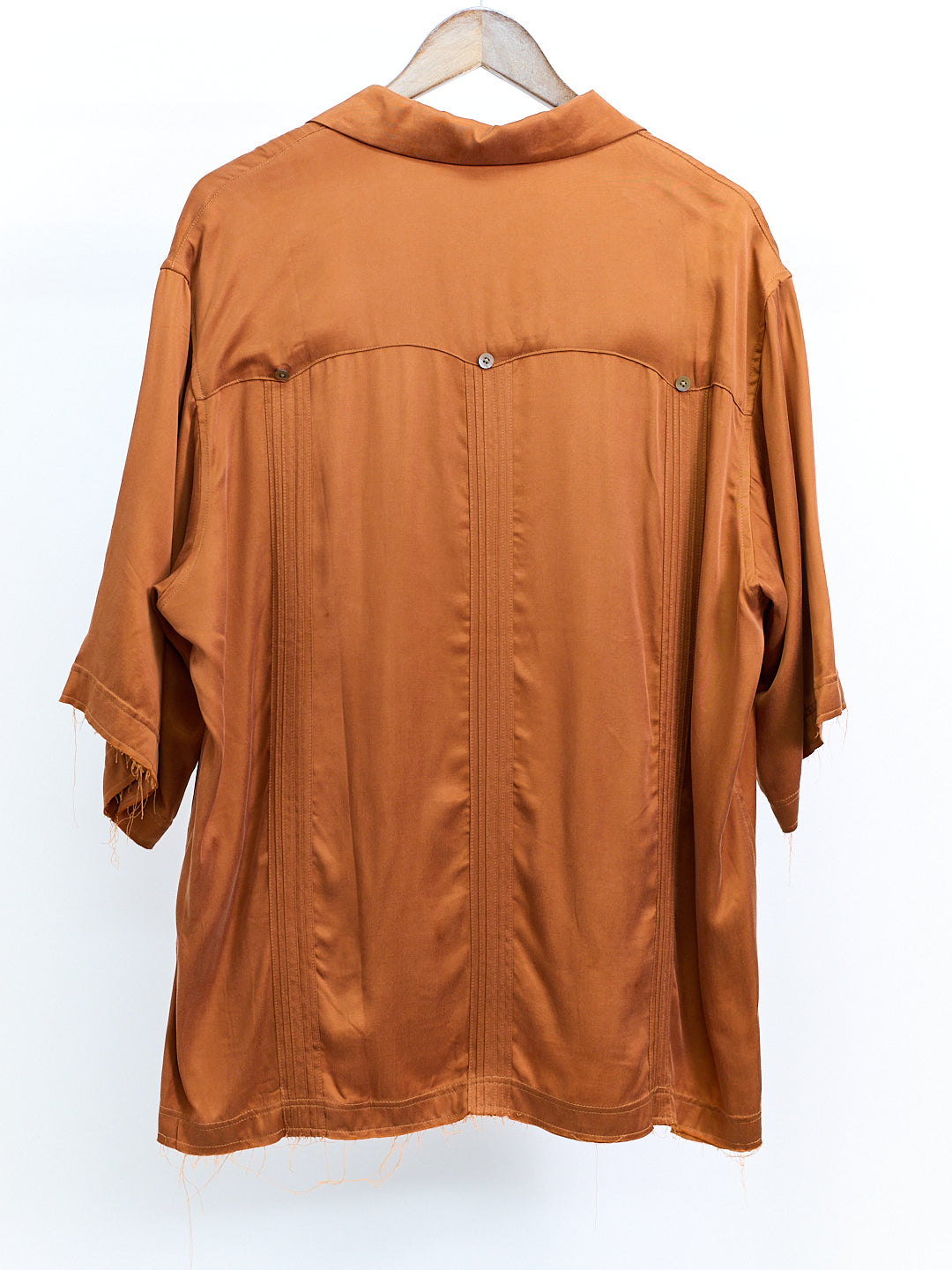 Four-Pocket Cuban Coallar Shirt
