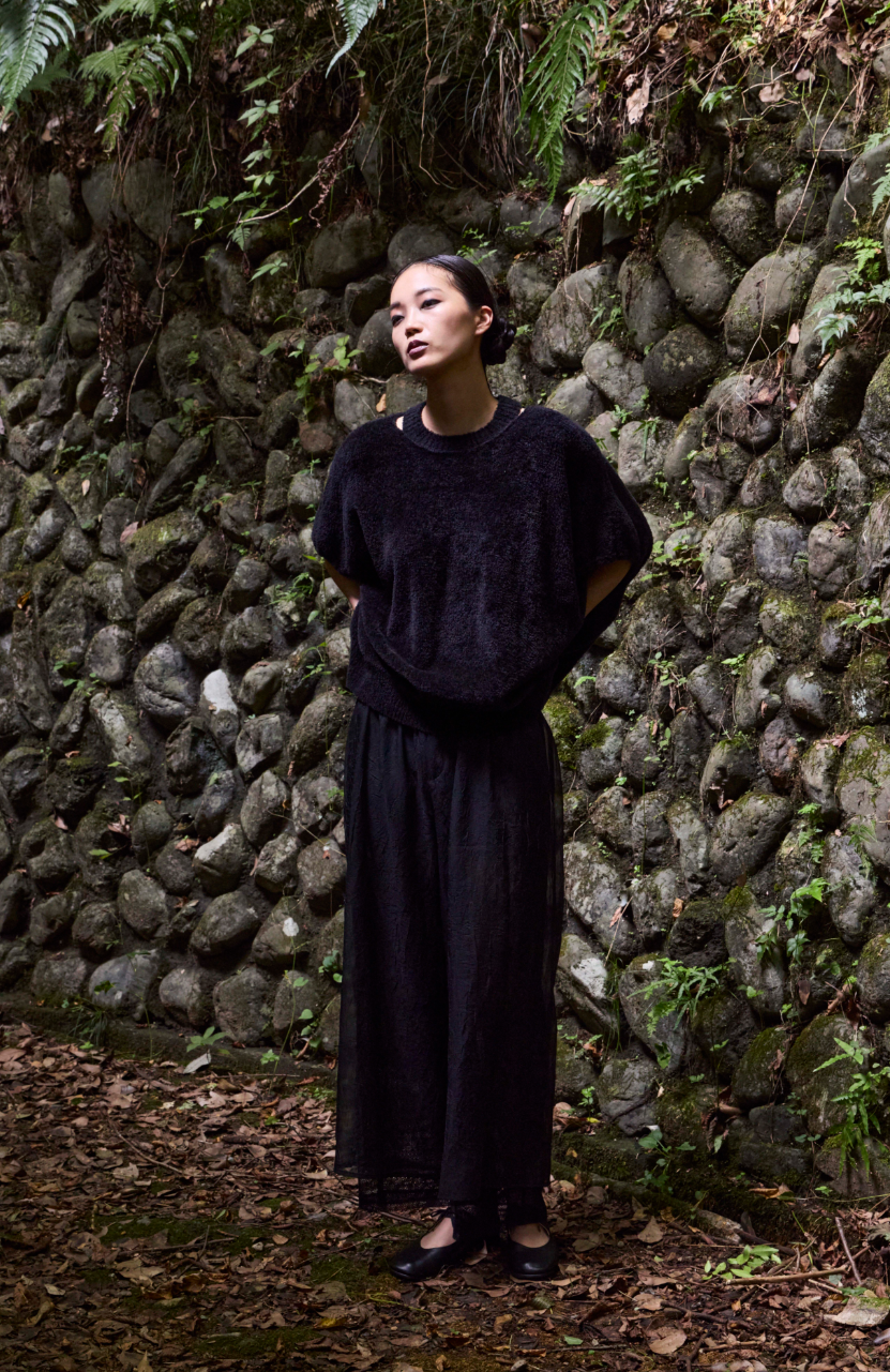 HJSS-KN002 Short-Sleeved Pullover